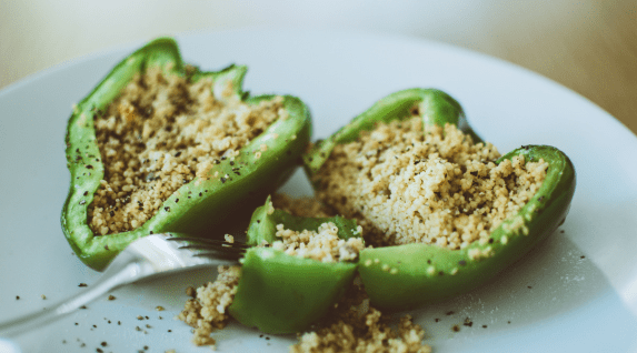 Quinoa Stuffed Capsicums