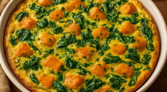 Butternut Pumpkin & Spinach&nbsp;Frittata